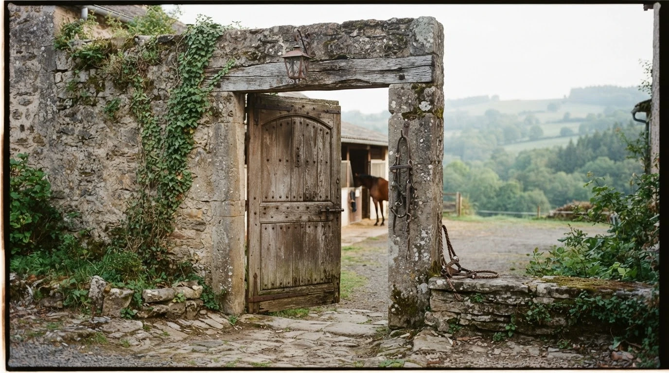Entrée du Centre Equestre de Châtel-Guyon, centre équestre à Châtel-Guyon